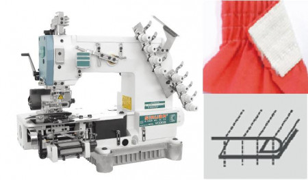 Промышленная швейная машина Siruba VC008-04085P/VWLC/FH