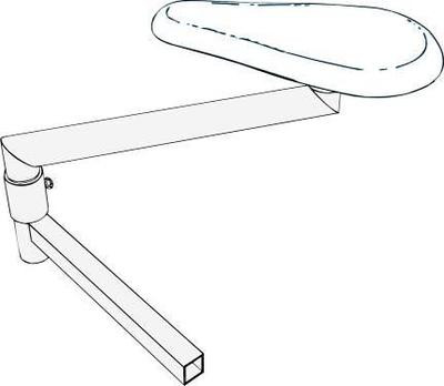 Поворотный рычаг Comel AKN-04A для столов серии BR/A, FR/F