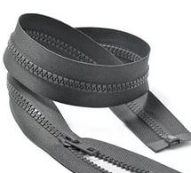 Молния трактор Т5 1 замок  усиленное звено "мелкий зуб" 45см(50шт)