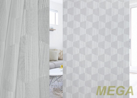 Ткани Тюлевые Лен HH Jac1629-white/280 LJac ut