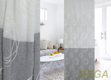 Ткани Тюлевые Лен HX 62001065-C/280<2> LB ut