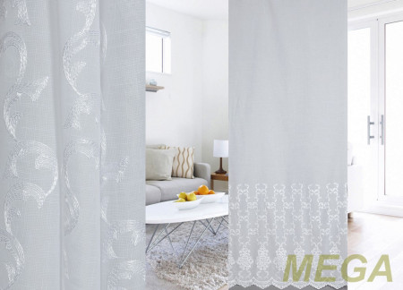 Ткани Тюлевые Лен JL LY-03-w/280 LB