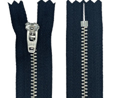 Молния металл джинсовая Т-4 18см (100шт) никель