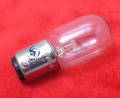 Лампочка, байонет (вставляющаяся), короткая, 2*4 см (220V/15W) (BA15D-T22X48)