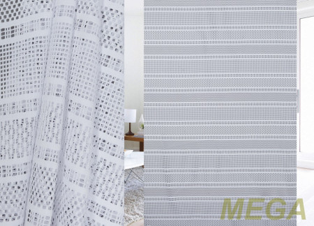 Ткани тюлевые HX 2018601-W/290 T A