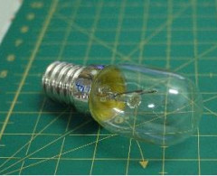 Лампочка, резьбовая (вкручивающаяся), 2*5 см (220V/15W) (E14S-T22X56)