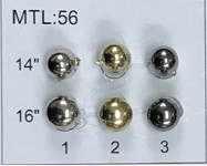 Пуговицы металл на ножке модель 07-MTL-56
