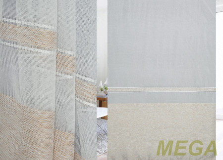 Ткани Тюлевые Лен JL L-1/280 LF ut