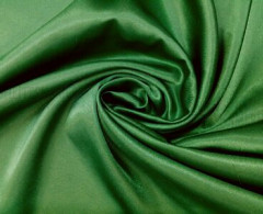 Атлас Сатин 100% п/эстер 100гр/м погон гладь (Черный) (Зеленый)