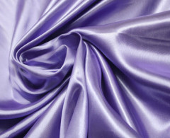 Атлас Сатин 100% п/эстер 100гр/м погон гладь (Черный) (Сиреневый)