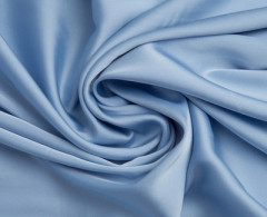 Атлас Сатин 100% п/эстер 100гр/м погон гладь (Черный) (Голубой темный 4540)