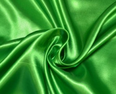 Атлас Сатин 100% п/эстер 100гр/м погон гладь (Черный) (Зелень трава 6153)