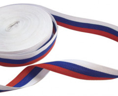 Лента Триколор 35мм 6,32гр/м (уп.100м)
