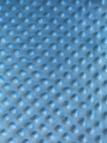 Мех искуственный, коротковорсовый #6, 2,5 мм, "minky dot",  (Китай) 