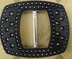 Пряжка "ММ" металлизированная № 229 (6см)