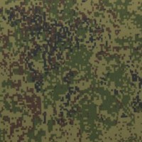 Ткань курточная Таслан 189Т WR/PU  Милки 100% п/э 110+/-10гр.м2 рул 100м кмф (D-5/T цифра зеленая)