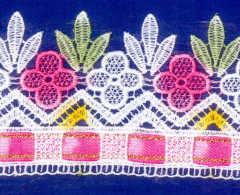 Кружево № 7005675 шир 70мм(уп.9м)