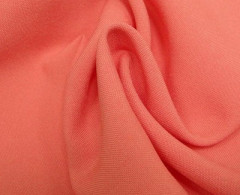 Ткань Габардин 230 шир 150см рул 50м гладь (Черный) (Коралловый)