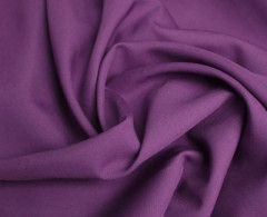 Ткань Габардин 230 шир 150см рул 50м гладь (Черный) (Сиреневый темный)