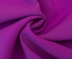 Ткань Габардин 230 шир 150см рул 50м гладь (Черный) (Сиреневый)