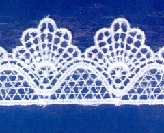 Кружево № 3505606 шир 35мм(уп.9м)