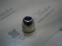 Концевик № 7954 Колокольчик маленький металлизированный (уп.1000шт) (Турция)