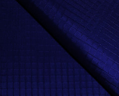 Ткань Оксфорд 600 WR/PU Рип-Стоп 200+/-10гр.м2 гладь (Черный) (Синий темный 3921)