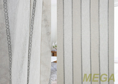 Ткани Тюлевые Лен HH GS2548-3/280 LFen ut