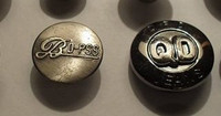 Кнопка 54 система 12.5 мм сталь с логотипом (уп.1440 шт)