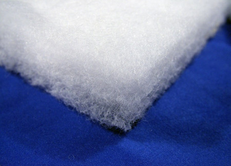 Синтепон 100% полиэстер  шир.150см (300гр) силиконизированный высокообъемный