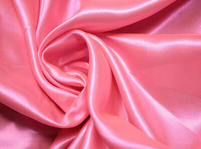 Атлас Сатин 100% п/эстер 140гр/м погон гладь (Черный)