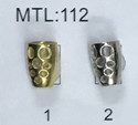 Пуговицы металл на ножке модель 17-MTL-112