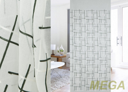 Ткани Тюлевые Лен JAS E821-C6/280 LB ut