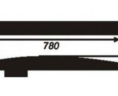 Колодка гладильная 003 для Hoffman -2-111