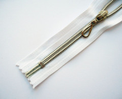 Молния спираль Т-7 декор. 20см (100шт) серебро